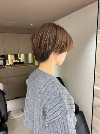 ショート カラー 🎀髪質改善🎀 恵比寿/sayuのヘアスタイル