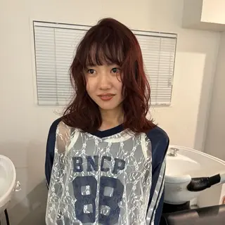 カラー haluka /梅田美容室のヘアスタイル