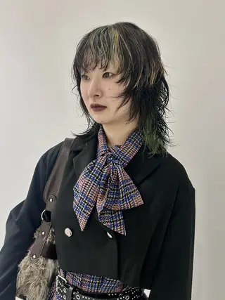 ミディアム パーマ 👔ボブ﹨髪質改善 ストレート🩳ももかのヘアスタイル