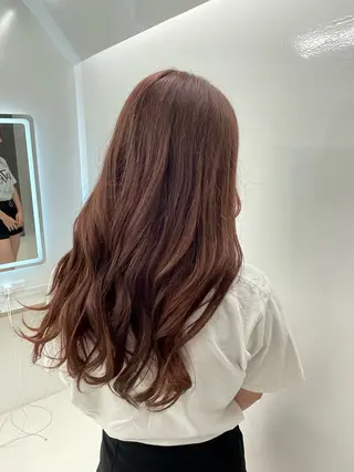 ロング 茶木 夢里彩のヘアスタイル