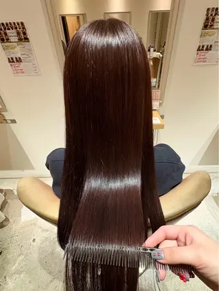 ロング 渡辺 リリのヘアスタイル