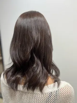 ミディアム 🫧ぷる艶カラー🫧 Yuubi🦩のヘアスタイル