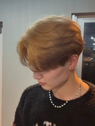 ショート カラー メンズ パーマ指名No.1✨ /大宮/海志のヘアスタイル