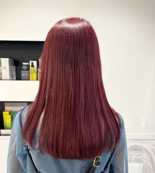 ミディアム カラー パーマ ヘアアレンジ メンズ mona/ ストレートスタイル✨のヘアスタイル