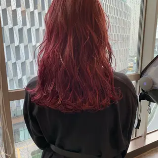 セミロング 大月 優汰のヘアスタイル