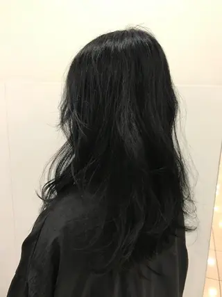 ロング パーマ 大石 さやかのヘアスタイル