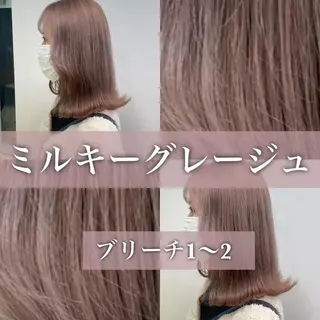ミディアム 顔周りレイヤー/新宿 /モテ艶カラー/航介のヘアスタイル