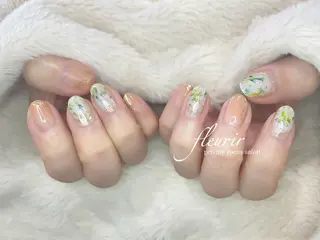 ネイル フルリール 【プライベートサロンのネイルデザイン