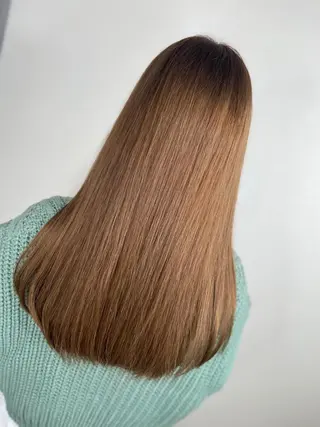 ロング カラー パーマ ヘアアレンジ newi saLyu ネウィ　サリューのヘアスタイル