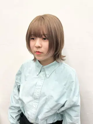 ミディアム HARU//原宿🤍 リピート率NO.1のヘアスタイル