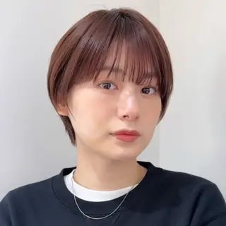 ショート カラー ショート/ボブ/パー マ原宿🪷Akinaのヘアスタイル