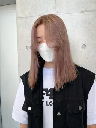 ロング カラー 赤みゼロ/透明感 カラー🌿KANTAのヘアスタイル