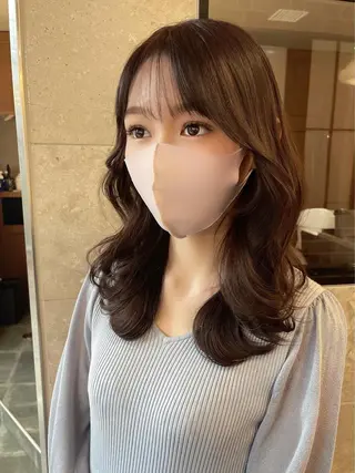 ミディアム 開發 智也のヘアスタイル