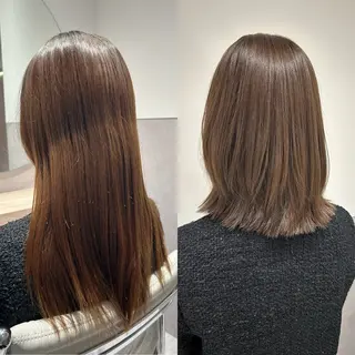 セミロング ナチュラル🪴抜け感 🫧sonokoのヘアスタイル