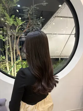 ロング MAHAE 中司のヘアスタイル