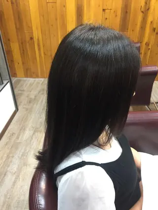 ロング カラー 小顔/似合わせカット 杉山莉菜のヘアスタイル