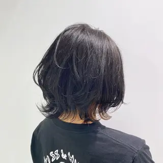 ミディアム カラー エフェクトブリーチ 🌟前澤啓太朗のヘアスタイル
