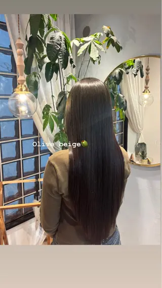 ロング カラー 💟透明感カラー/ Yubaby💟のヘアスタイル
