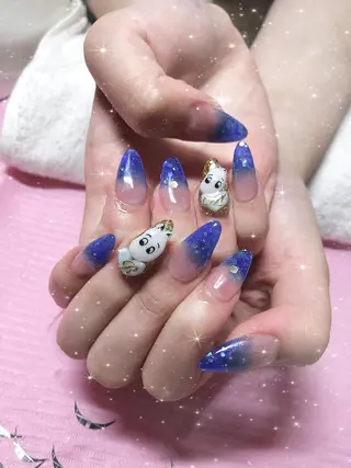 ミディアム ネイル 《LB》ラブリエ Nail&eyeのマツエク・マツパデザイン