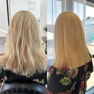 【髪質改善×トレンド ヘア】杉崎のヘアスタイル