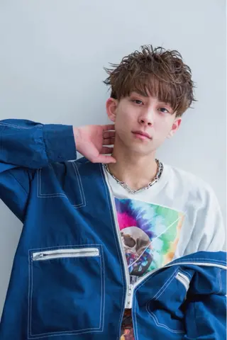 メンズ fizelle 南堀江のヘアスタイル
