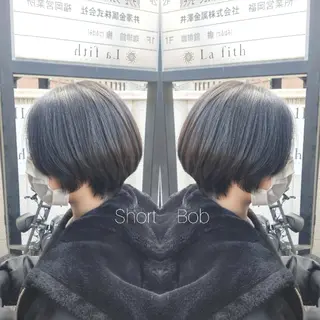 ショート カラーブリーチ特化 石原勇希のヘアスタイル