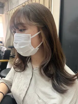 ミディアム カラー YUZUKI 🌙のヘアスタイル