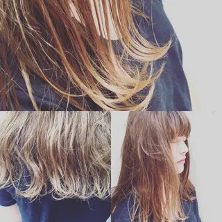 セミロング ロング カラー パーマ ヘアアレンジ ✨落ち着いた接客 💡高橋優也💡のヘアスタイル