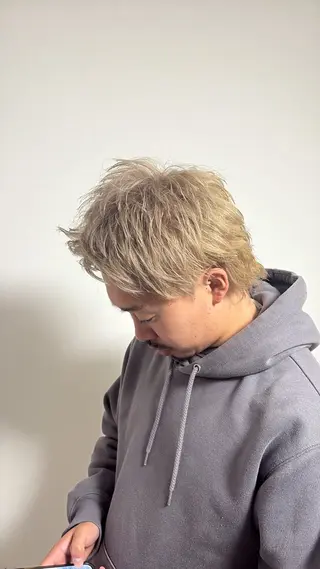 メンズ 眞鍋 祐人のヘアスタイル