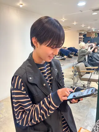 ショート 中村瑞貴 ＊hairbraceのヘアスタイル