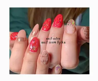 ネイル ﾈｲﾙﾙｰﾑﾘｯｶ 𝐦𝐚𝐲𝐮のネイルデザイン