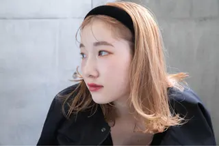 セミロング カラー 西岡 優太のヘアスタイル