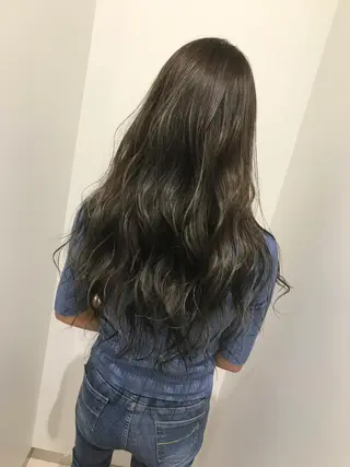 ロング カット講師 久保匠のヘアスタイル