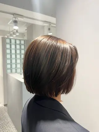 ショート 大宮レイヤーカット× 透明感カラー　rioのヘアスタイル