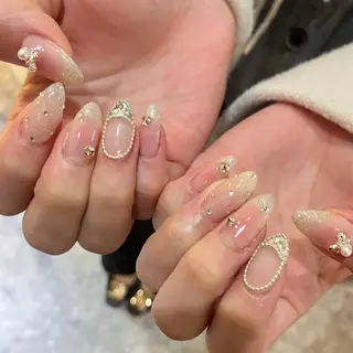 ネイル mitsuki💎 ﾜﾝﾎﾝ/韓国ﾈｲﾙのネイルデザイン