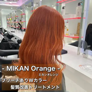 ロング カラー ボブカットモデル 募集中　ukaのヘアスタイル