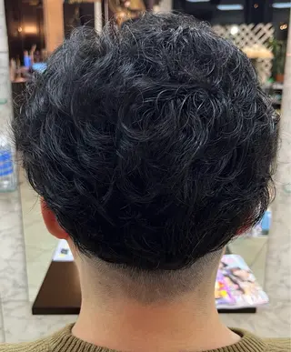 パーマ メンズ 熊谷 拓海のヘアスタイル