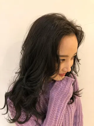 セミロング カラー なかがわ せいかのマツエク・マツパデザイン