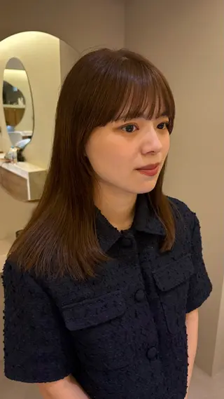 ミディアム カラー 《ショートカット》 ナミのヘアスタイル