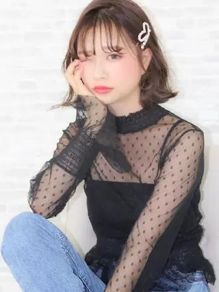 カラー a- chaのヘアスタイル