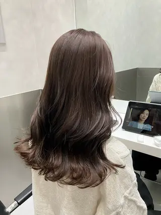 ロング カラー 💖ブリーチなし透明 感💖ASAHIのヘアスタイル