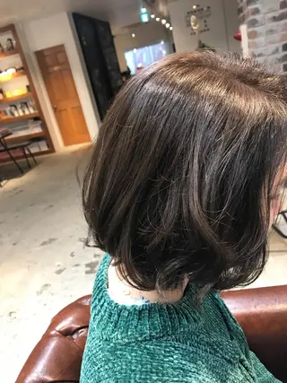 ショート カラー パーマ ヘアアレンジ メンズ キッズ Forest. -髪質改善-のヘアスタイル