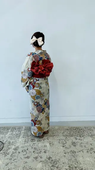 ヘアメイク🌷 着付👘ハルのヘアスタイル