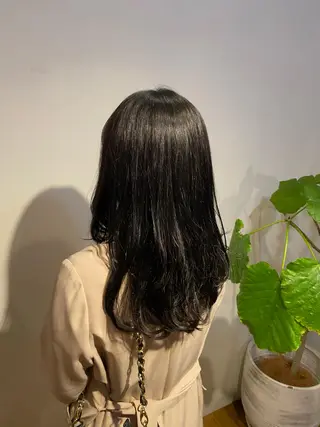 ロング カラー 𓍲꙳yamada haruna⋆ 𓍱のヘアスタイル