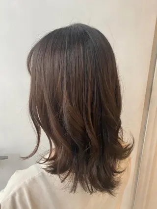 ミディアム マツモト シゲキのヘアスタイル