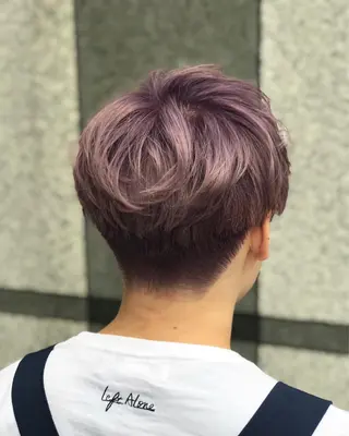 ショート メンズ カラー特化美容師 サトウリュウマのヘアスタイル