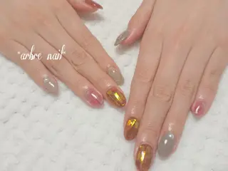 ネイル ＊arbre nail＊.アーブルネイル所属・✯.。 arbre  nail 。✯.のネイルデザイン