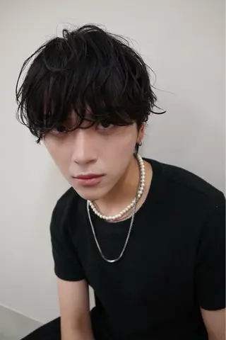 ショート パーマ メンズ YOHEI【メンズ/ パーマ/メンズ特化】のヘアスタイル