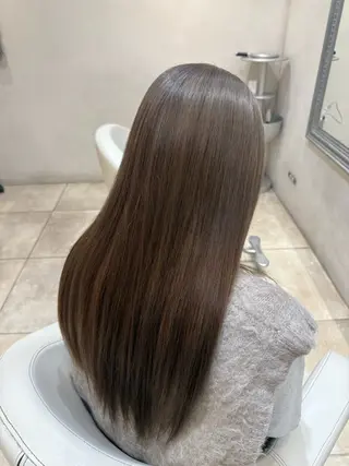 ロング カラー ZACC ayakaのヘアスタイル