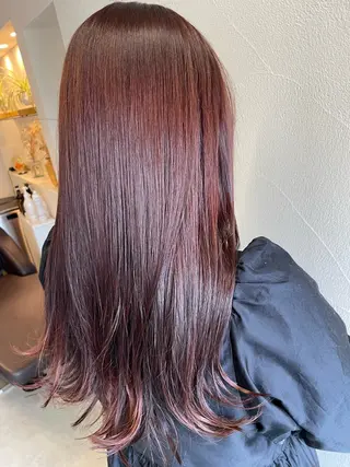 ロング カラー 小澤 みゆきのヘアスタイル